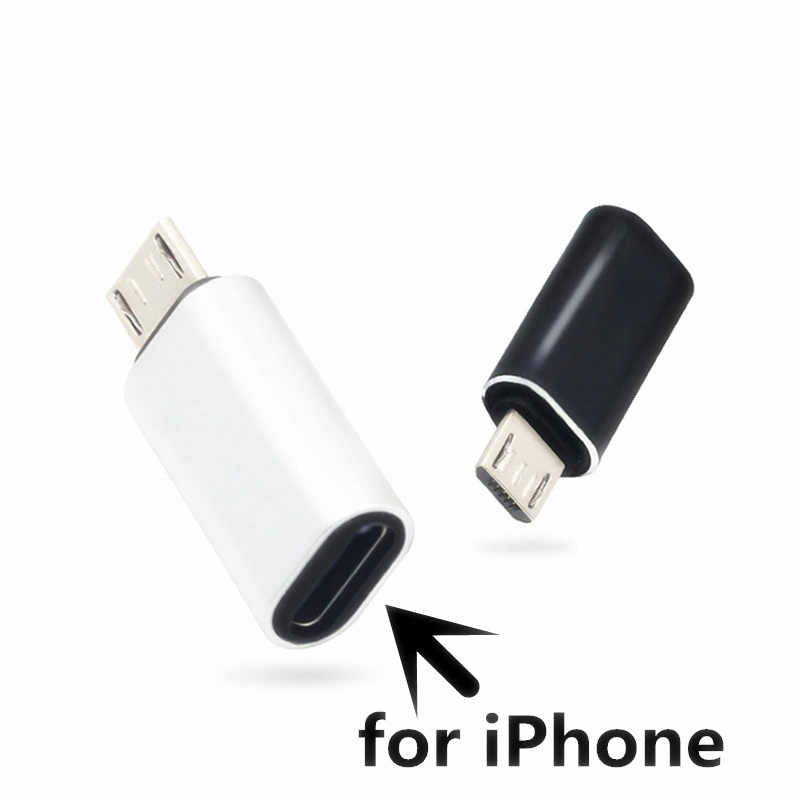 (Paquet de 2) Connecteur adaptateur Lightning femelle vers micro USB mâle (Paquet de 2) Connecteur adaptateur Lightning femelle vers micro USB mâle